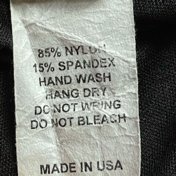 J. Valentine Black Holographic Zip Up Hooded Jacket XS/S/M - Picture 11 of 11